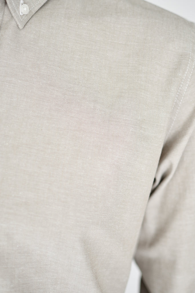 Camisa Oxford Beige