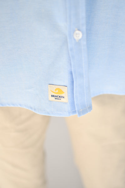 Men's Organic Cotton Oxford Shirt – Blue