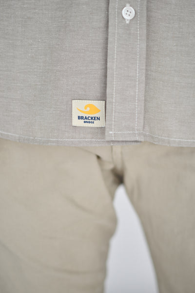 Camisa Oxford Beige