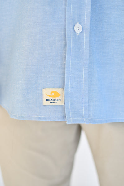 Camisa Oxford denim