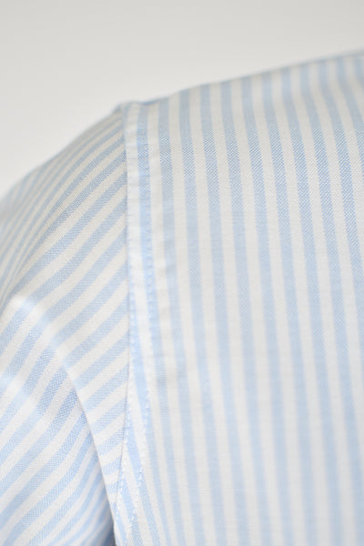 Camisa Oxford rayas azul