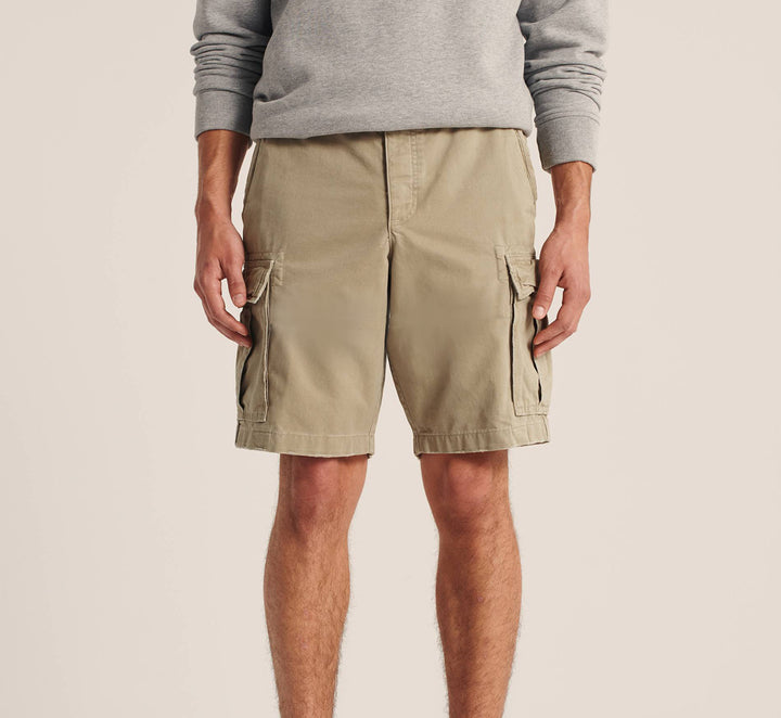Bermudas con bolsillos Classic Fit beige - Brackenbridge
