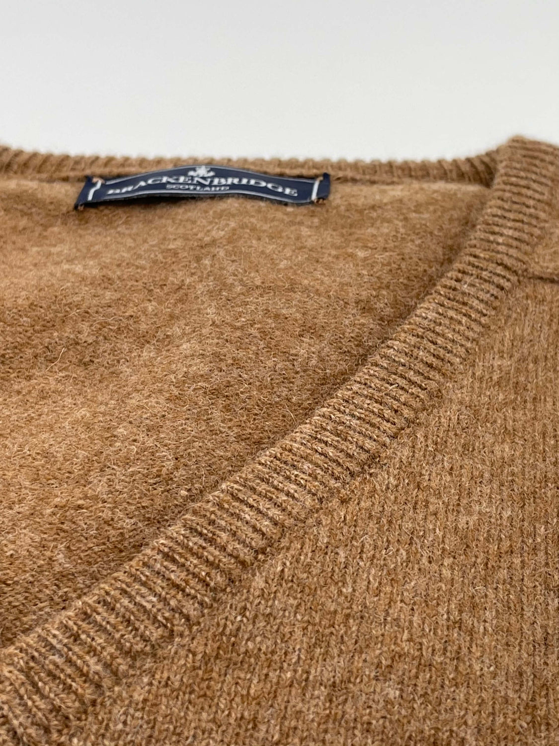 Camel lambswool jersey - Bracken bridge