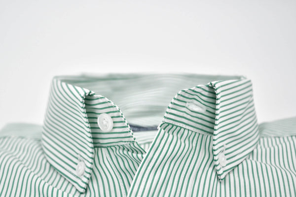 Camisa Popelin raya verde Caol