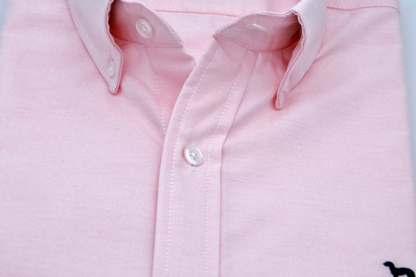 Camisa Oxford lisa rosa - Brackenbridge