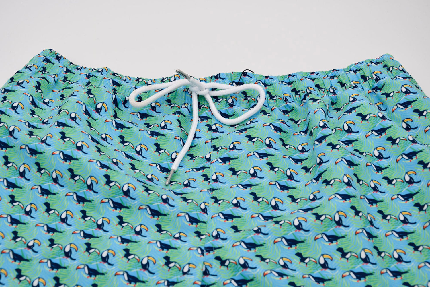 Bañador bermuda de estampado toucan shadow blue - Bracken bridge