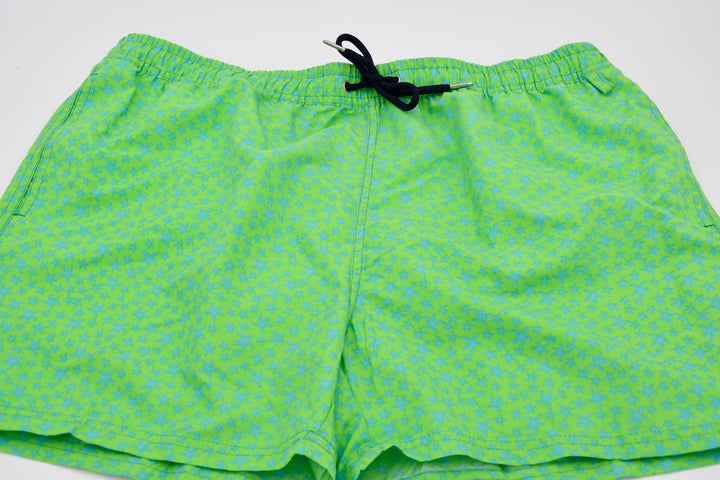 Bañador bermuda de estampado corales limegreen - Brackenbridge