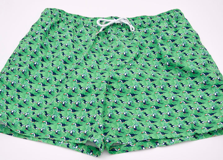 Bañador bermuda de estampado toucan bredon green - Brackenbridge