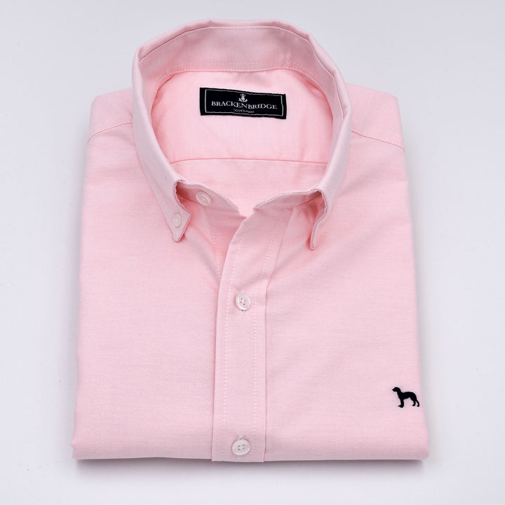 Camisa Oxford lisa rosa - Brackenbridge