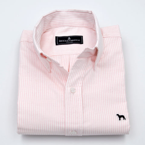 Camisa Oxford raya rosa - Brackenbridge